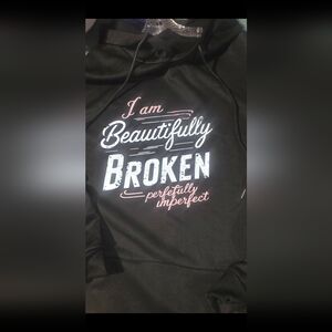 Ladies New Black  Hoodie  4xl